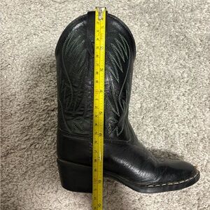 Sz 090 Kids Cowboy Boots black